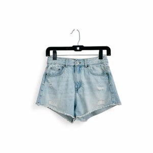 Zara Kids Distressed Denim Shorts